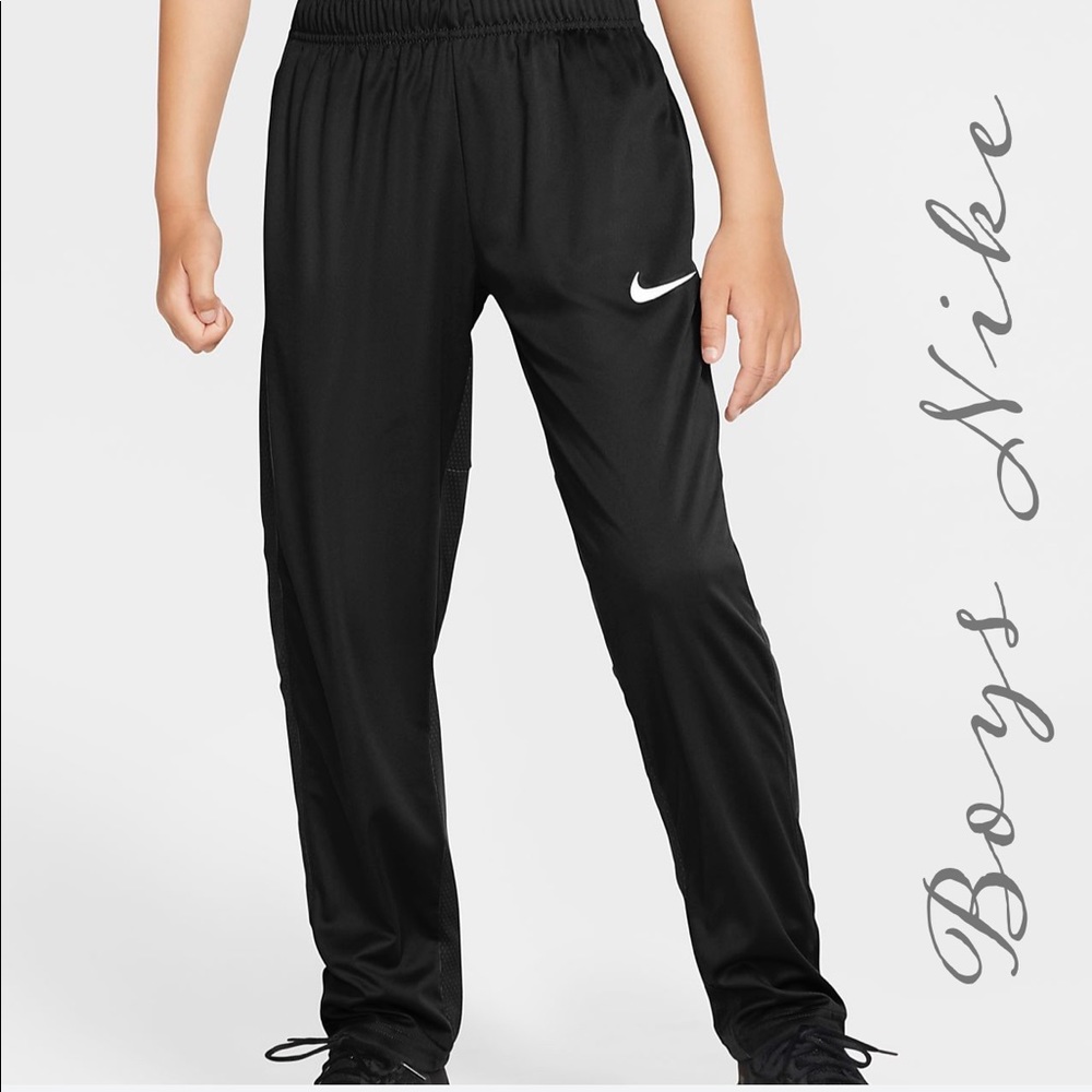 Boys Dri-FIT Training Black Pants